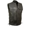 Milwaukee Leather Mens Side Lace Snap/Zip Front Club Vest -The Warming Store milwaukee leather men s side lace snap zip front club vest 86