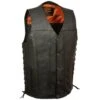 Milwaukee Leather Mens Straight Bottom Side Lace Vest 1 Milwaukee Leather Mens Straight Bottom Side Lace Vest -The Warming Store milwaukee leather men s straight bottom side lace vest 90