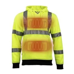 Mobile Warming 7.4V Mens HI-VIS Pullover Heated Hoodie