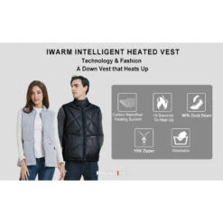 Mount Tec Mens Iwarm 1.0 Heated Vest (Vest Only) -The Warming Store mount tec men s iwarm 1 0 heated vest 8