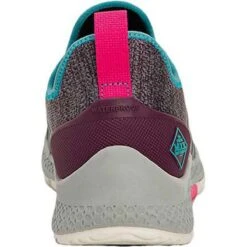 Muck Womens Outscape Lace Up Shoes - Dark Grey/Teal/Pink -The Warming Store muck women s outscape lace up shoes dark grey teal pink 112