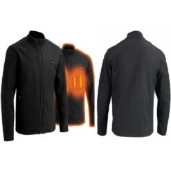 NexGen Heat Mens Cross Fire Collarless Soft-Shell Heated Jacket -The Warming Store nexgen heat men s cross fire collarless soft shell heated jacket 17