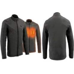 NexGen Heat Mens Cross Fire Collarless Soft-Shell Heated Jacket -The Warming Store nexgen heat men s cross fire collarless soft shell heated jacket 18