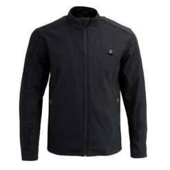 NexGen Heat Mens Cross Fire Collarless Soft-Shell Heated Jacket