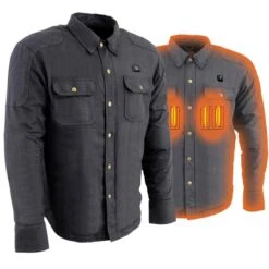 NexGen Heat Mens Scorcher Classic Denim Heated Jacket 10 NexGen Heat Mens Scorcher Classic Denim Heated Jacket -The Warming Store nexgen heat men s scorcher classic denim heated jacket 19