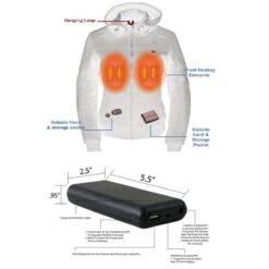 NexGen Heat Womens Igniter Soft-Shell Heated Hooded Jacket 13 NexGen Heat Womens Igniter Soft-Shell Heated Hooded Jacket -The Warming Store nexgen heat women s igniter soft shell heated hooded jacket 46