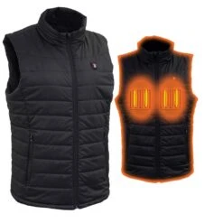 NexGen Heat Womens Puffed Textile Heated Vest -The Warming Store nexgen heat women s puffed textile heated vest 15