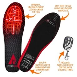 Open Box ActionHeat Rechargeable Battery Heated Insoles -The Warming Store open box actionheat rechargeable battery heated insoles 153