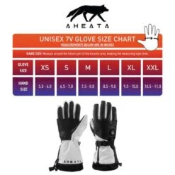 Open Box Aheata 7V Battery Heated Gloves - Unisex -The Warming Store open box aheata 7v battery heated gloves unisex 13