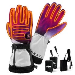 Open Box Aheata 7V Battery Heated Gloves - Unisex -The Warming Store open box aheata 7v battery heated gloves unisex 14