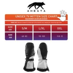 Open Box Aheata 7V Battery Heated Mittens - Unisex -The Warming Store open box aheata 7v battery heated mittens unisex 13