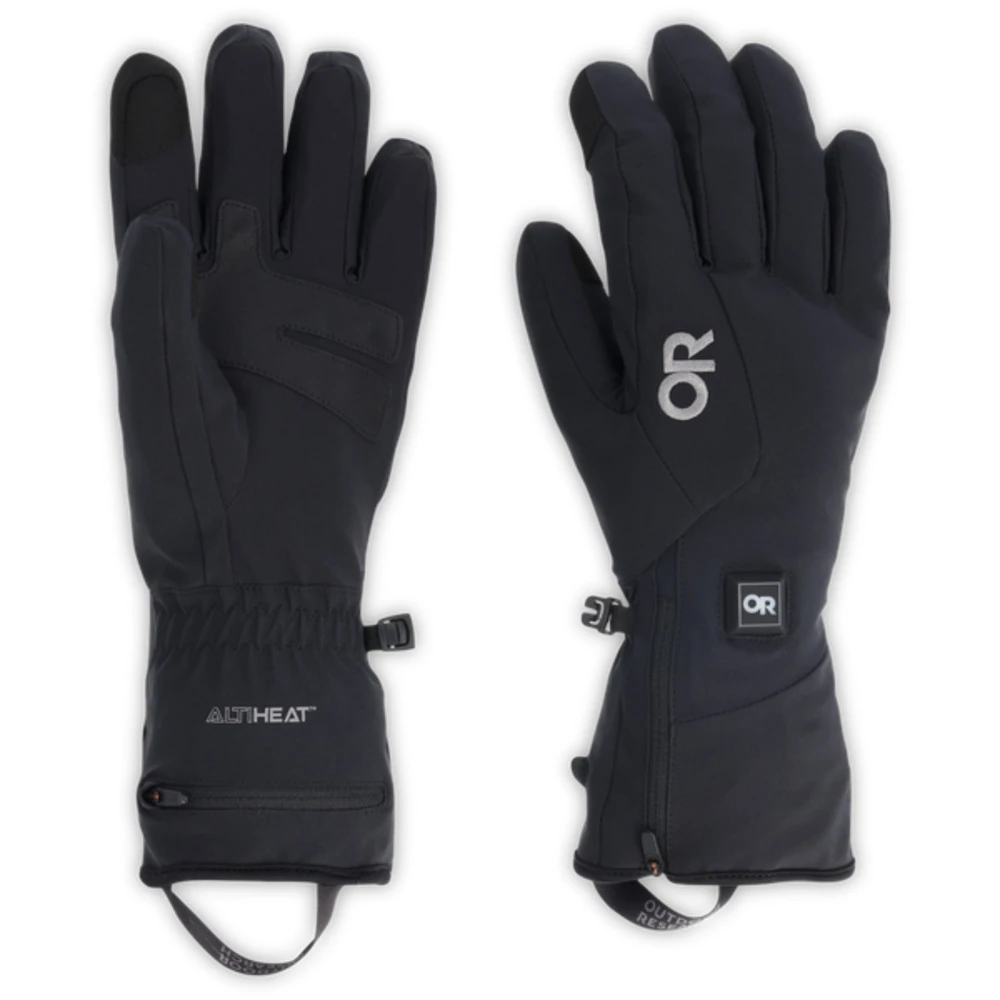 Outdoor Research Mens Sureshot Heated Softshell Gloves 4 Outdoor Research Mens Sureshot Heated Softshell Gloves - Image 2