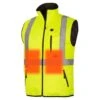 Pioneer Hi-Vis Heated Safety Vest (Vest Only) -The Warming Store pioneer hi vis heated safety vest vest only 8