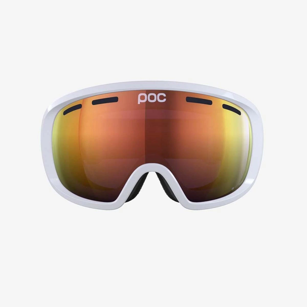 POC Fovea Clarity Goggles Spektris Orange Lens - Hydrogen White Frame 4 POC Fovea Clarity Goggles Spektris Orange Lens - Hydrogen White Frame - Image 2