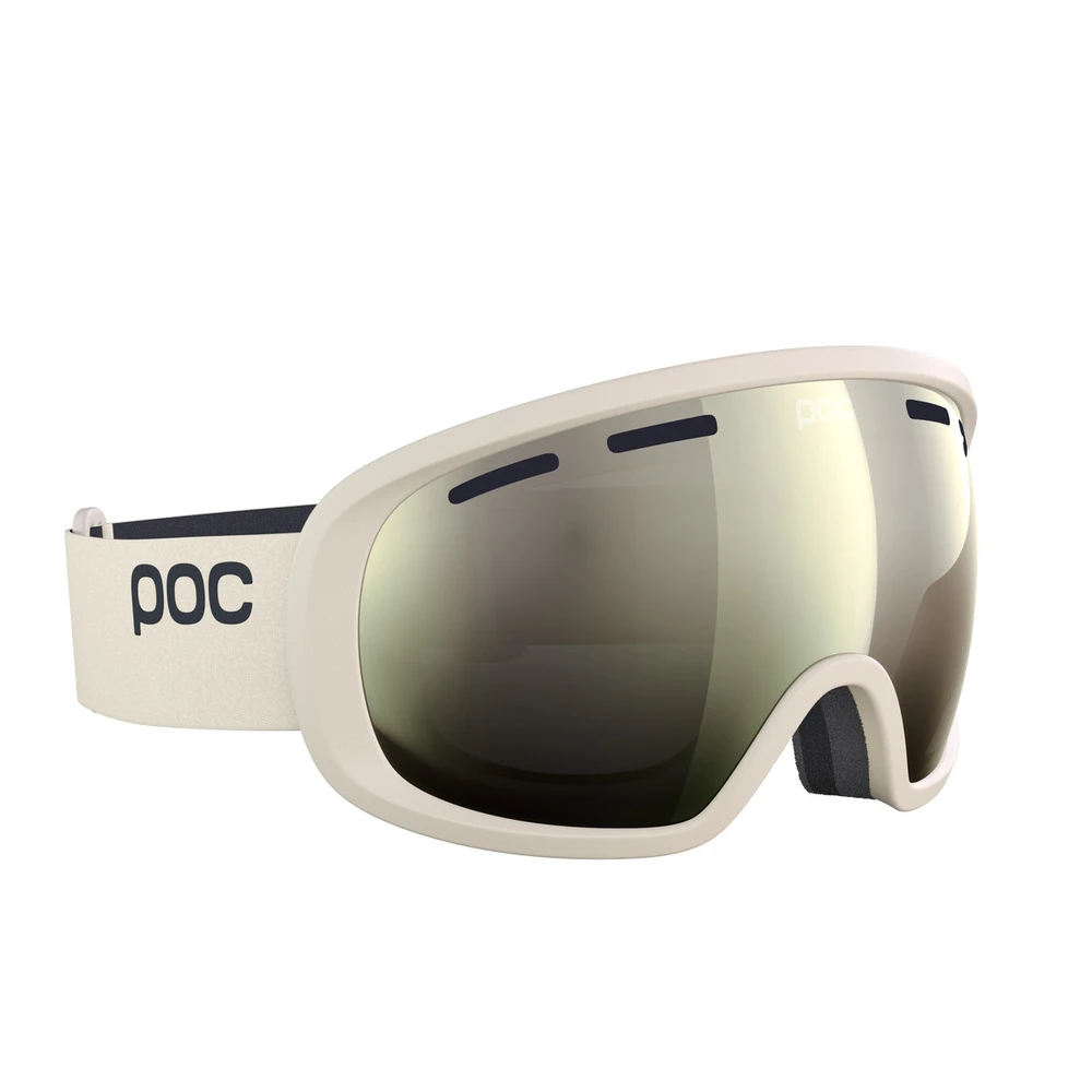 POC Fovea Ski Goggles Partly Sunny Ivory Lens - Selentine White Frame 5 POC Fovea Ski Goggles Partly Sunny Ivory Lens - Selentine White Frame - Image 3