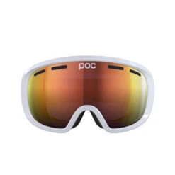 POC Fovea Ski Goggles Partly Sunny Orange Lens - Hydrogen White Frame -The Warming Store poc fovea ski goggles partly sunny orange lens hydrogen white frame 9