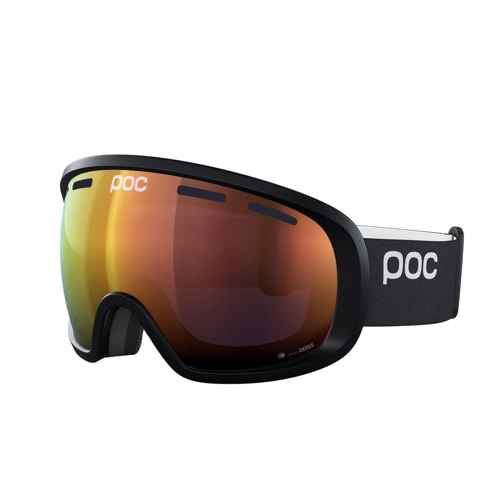 POC Fovea Ski Goggles Partly Sunny Orange Lens - Uranium Black Frame 3 POC Fovea Ski Goggles Partly Sunny Orange Lens - Uranium Black Frame