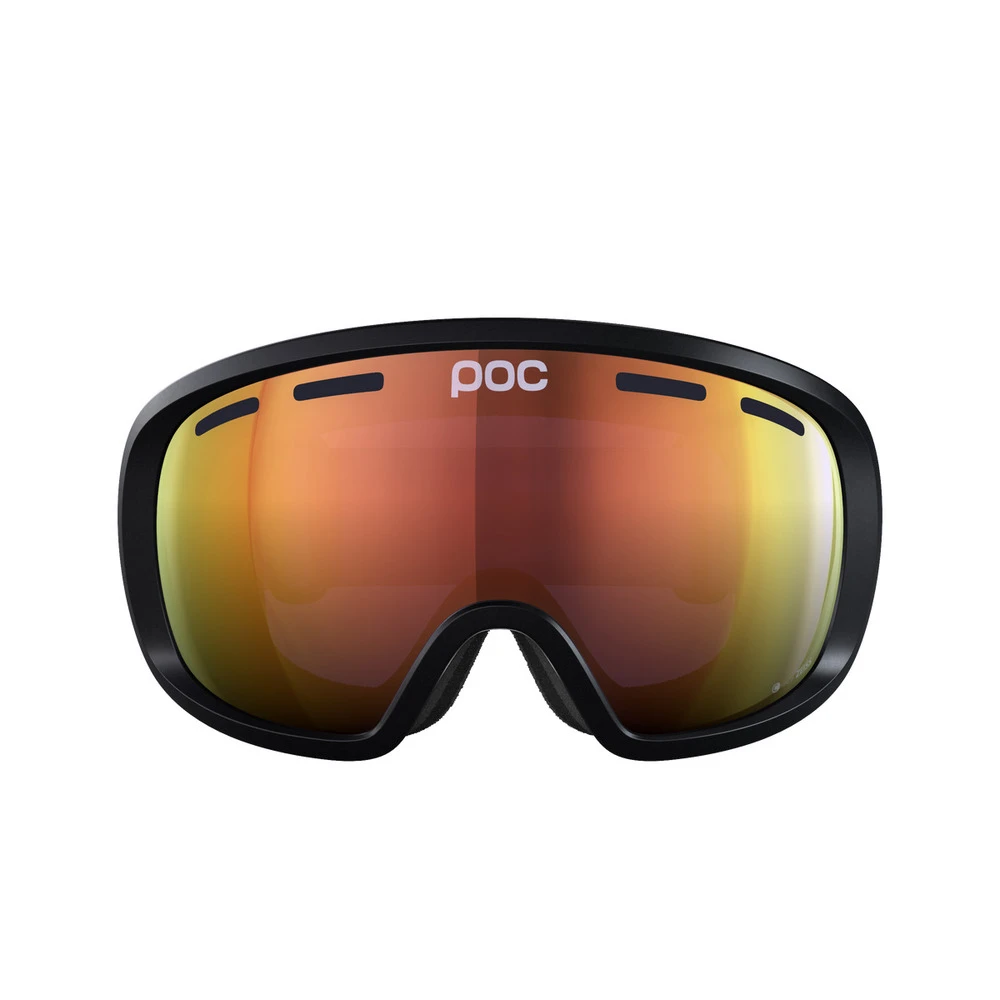 POC Fovea Ski Goggles Partly Sunny Orange Lens - Uranium Black Frame 4 POC Fovea Ski Goggles Partly Sunny Orange Lens - Uranium Black Frame - Image 2