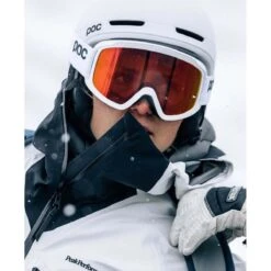 POC Opsin Clarity Goggles Spektris Orange Lens - Hydrogen White Frame -The Warming Store poc opsin clarity goggles spektris orange lens hydrogen white frame 129