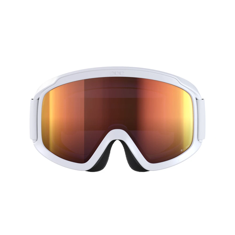 POC Opsin Ski Goggles Partly Sunny Orange Lens - Hydrogen White Frame 4 POC Opsin Ski Goggles Partly Sunny Orange Lens - Hydrogen White Frame - Image 2