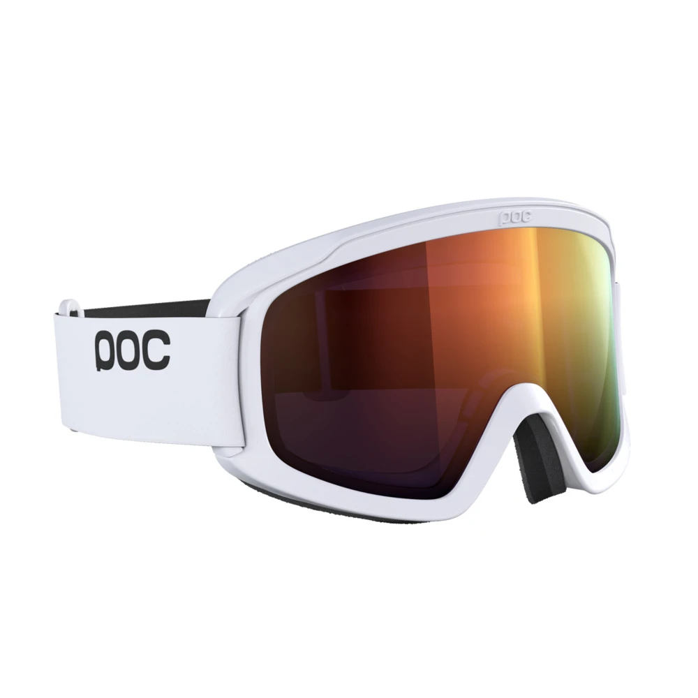 POC Opsin Ski Goggles Partly Sunny Orange Lens - Hydrogen White Frame 5 POC Opsin Ski Goggles Partly Sunny Orange Lens - Hydrogen White Frame - Image 3