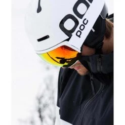 POC Orb Clarity Goggles Spektris Orange Lens - Hydrogen White Frame -The Warming Store poc orb clarity goggles spektris orange lens hydrogen white frame 129