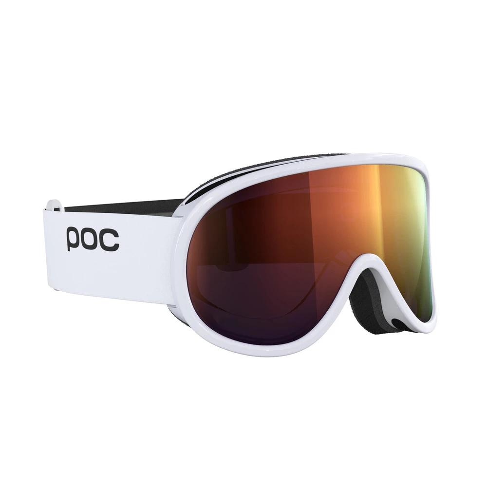 POC Retina Ski Goggles Partly Sunny Orange Lens - Hydrogen White Frame 5 POC Retina Ski Goggles Partly Sunny Orange Lens - Hydrogen White Frame - Image 3