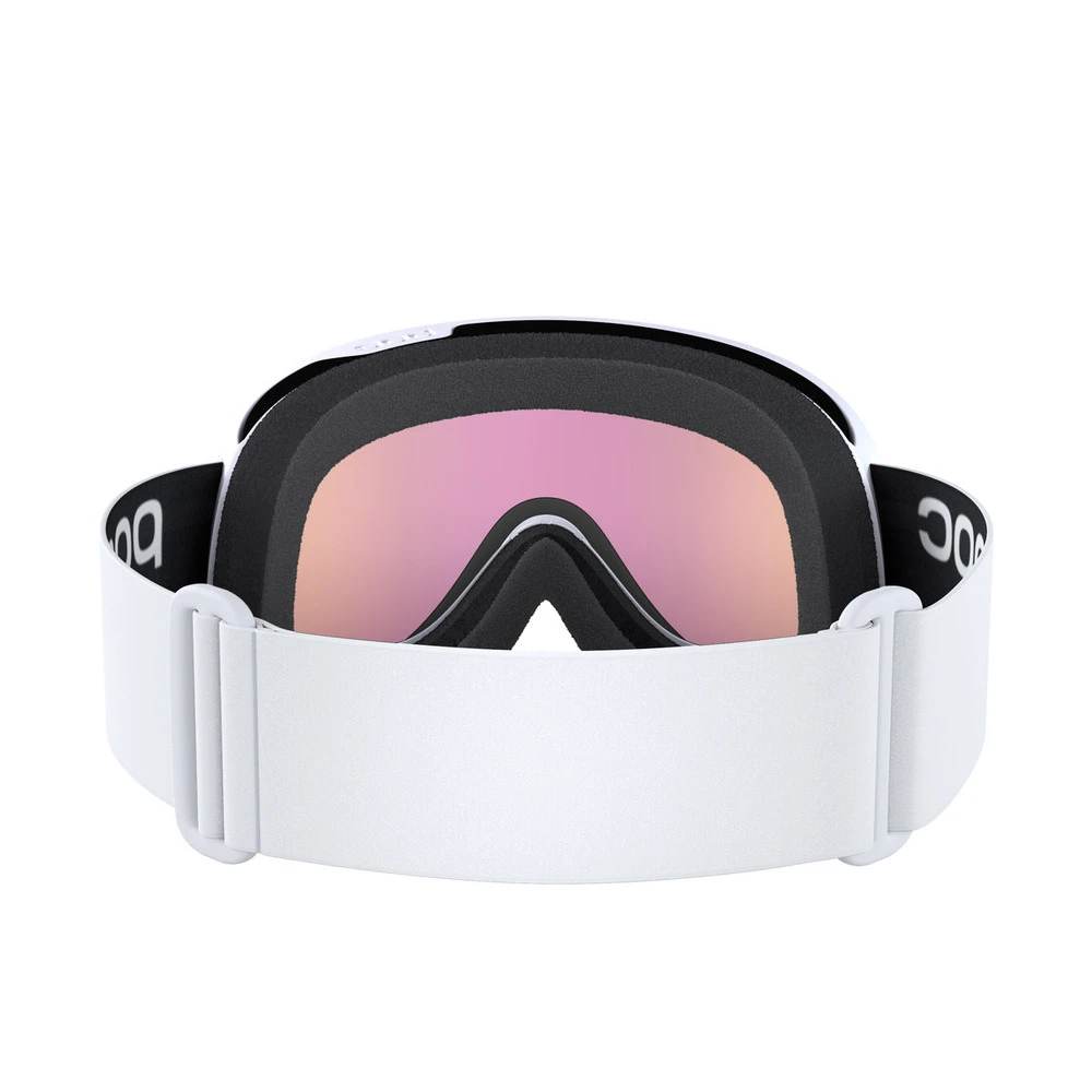 POC Retina Ski Goggles Partly Sunny Orange Lens - Hydrogen White Frame 6 POC Retina Ski Goggles Partly Sunny Orange Lens - Hydrogen White Frame - Image 4