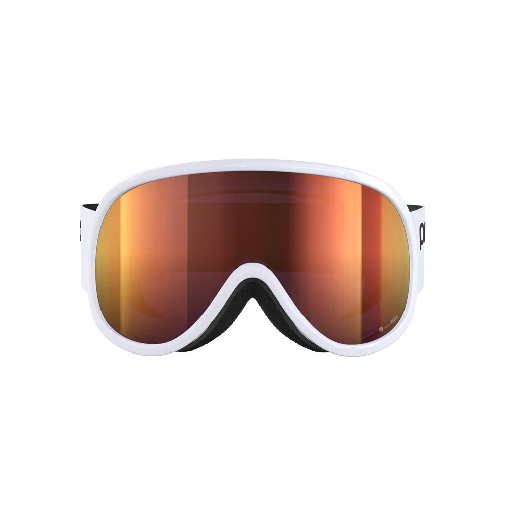 POC Retina Ski Goggles Partly Sunny Orange Lens - Hydrogen White Frame 4 POC Retina Ski Goggles Partly Sunny Orange Lens - Hydrogen White Frame - Image 2