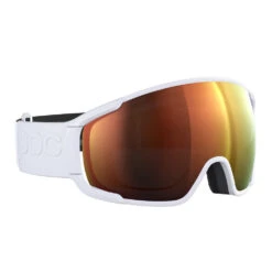 POC Zonula Ski Goggles Partly Sunny Orange Lens - Hydrogen White Frame -The Warming Store poc zonula ski goggles partly sunny orange lens hydrogen white frame 8