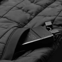 Racer Womens The District Heated Sleeveless Down Jacket -The Warming Store racer women s the district heated sleeveless down jacket 92