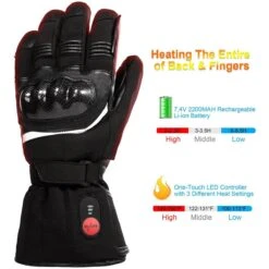 Savior Heat Unisex Electric Batteries Heated Gloves For Cycling, Motorcycle & Skiing -The Warming Store savior heat unisex electric batteries heated gloves for cycling motorcycle skiing 23