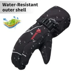 Savior Heat Unisex Rechargeable Battery Operated Electric Heated Three Finger Ski Mittens -The Warming Store savior heat unisex rechargeable battery operated electric heated three finger ski mittens 126