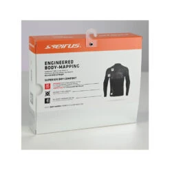 Seirus Mens Heatwave Mapped Long Sleeve 1/4 Zip Mock Top -The Warming Store seirus men s heatwave mapped long sleeve 1 4 zip mock top 139