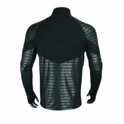 Seirus Mens Heatwave Mapped Long Sleeve 1/4 Zip Mock Top -The Warming Store seirus men s heatwave mapped long sleeve 1 4 zip mock top 160