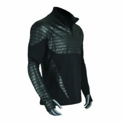 Seirus Mens Heatwave Mapped Long Sleeve 1/4 Zip Mock Top -The Warming Store seirus men s heatwave mapped long sleeve 1 4 zip mock top 161