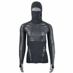 Seirus Womens Heatwave Body Mapped Base Layer Quick Hoodie Top