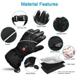 Snow Deer Unisex Rechargeable Battery Powered Electric Outdoor Heated Gloves -The Warming Store snow deer unisex rechargeable battery powered electric outdoor heated gloves 105