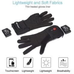 Sun Will Unisex Electric Rechargeable Battery Heated Hand Warmer Glove Liners -The Warming Store sun will unisex electric rechargeable battery heated hand warmer glove liners 142