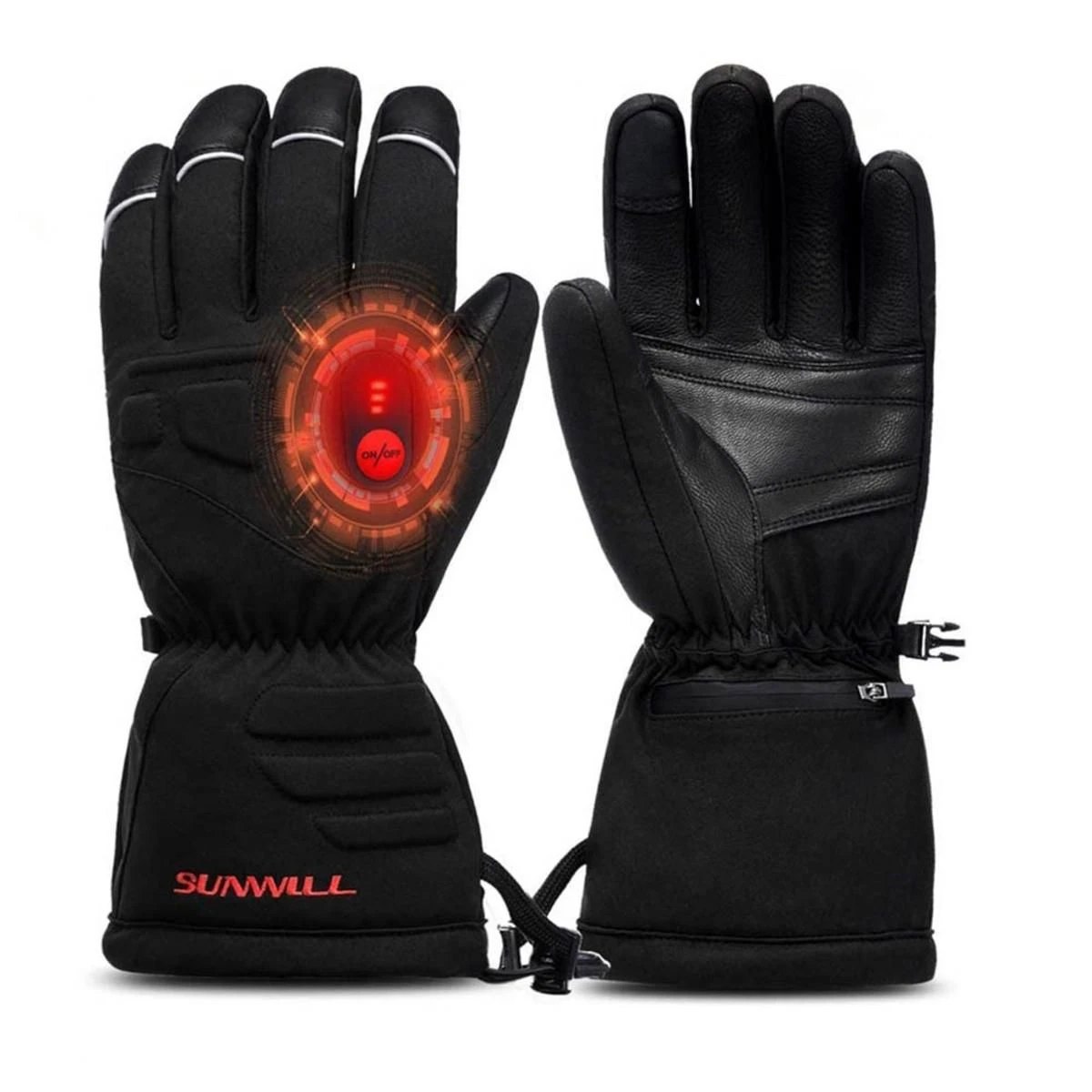 Sun Will Unisex Electric Rechargeable Heated Gloves For Cycling, Motorcycle & Skiing 3 Sun Will Unisex Electric Rechargeable Heated Gloves For Cycling, Motorcycle & Skiing