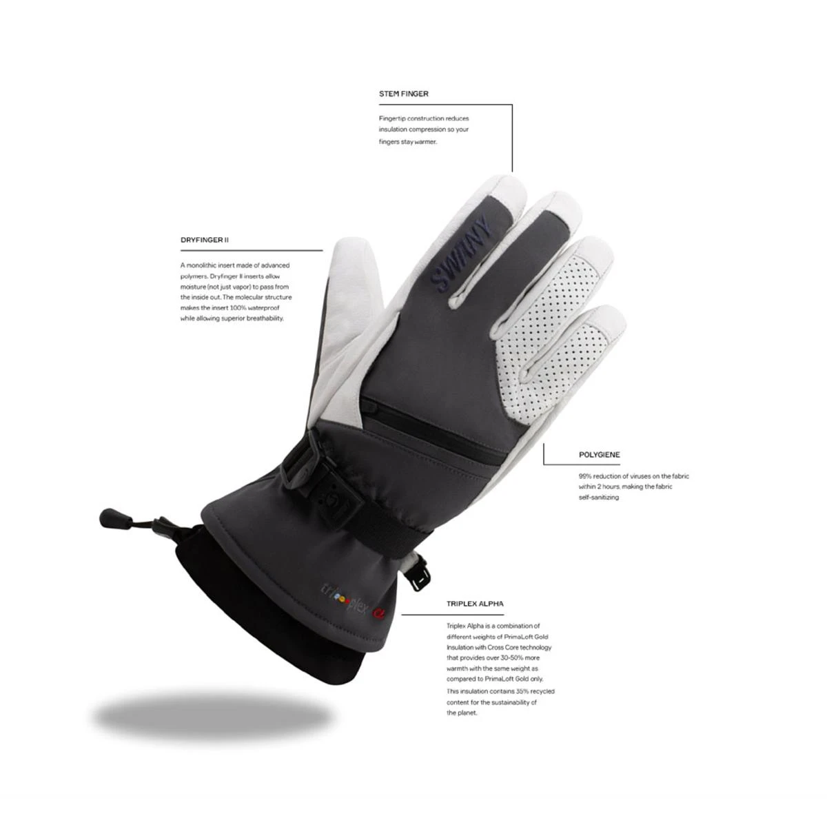 Swany Womens X-Plorer Glove 2.2 5 Swany Womens X-Plorer Glove 2.2 - Image 3