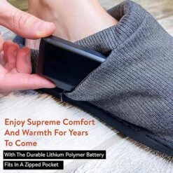 ThermalStep Rechargeable Electric Heated Slippers 14 ThermalStep Rechargeable Electric Heated Slippers -The Warming Store thermalstep rechargeable electric heated slippers 10