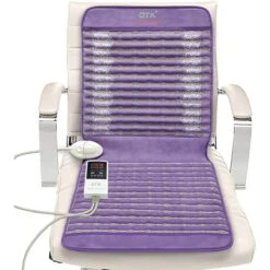 UTK Far Infrared Amethyst Healing Stone Heated Chair Seat Pad -The Warming Store utk far infrared amethyst healing stone heated chair seat pad 39