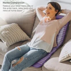 UTK Far Infrared Amethyst Healing Stone Heated Chair Seat Pad -The Warming Store utk far infrared amethyst healing stone heated chair seat pad 43