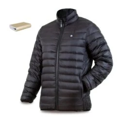 Venture Heat Mens Delspring 5V Battery Heated Down Puffer Jacket