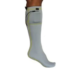 Volt 3V Rechargeable Battery Heated Sock Liner - Gray