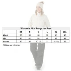 Winters Edge Womens Mountain Range Insulated Snow Pants 13 Winters Edge Womens Mountain Range Insulated Snow Pants -The Warming Store winter s edge women s mountain range insulated snow pants 119